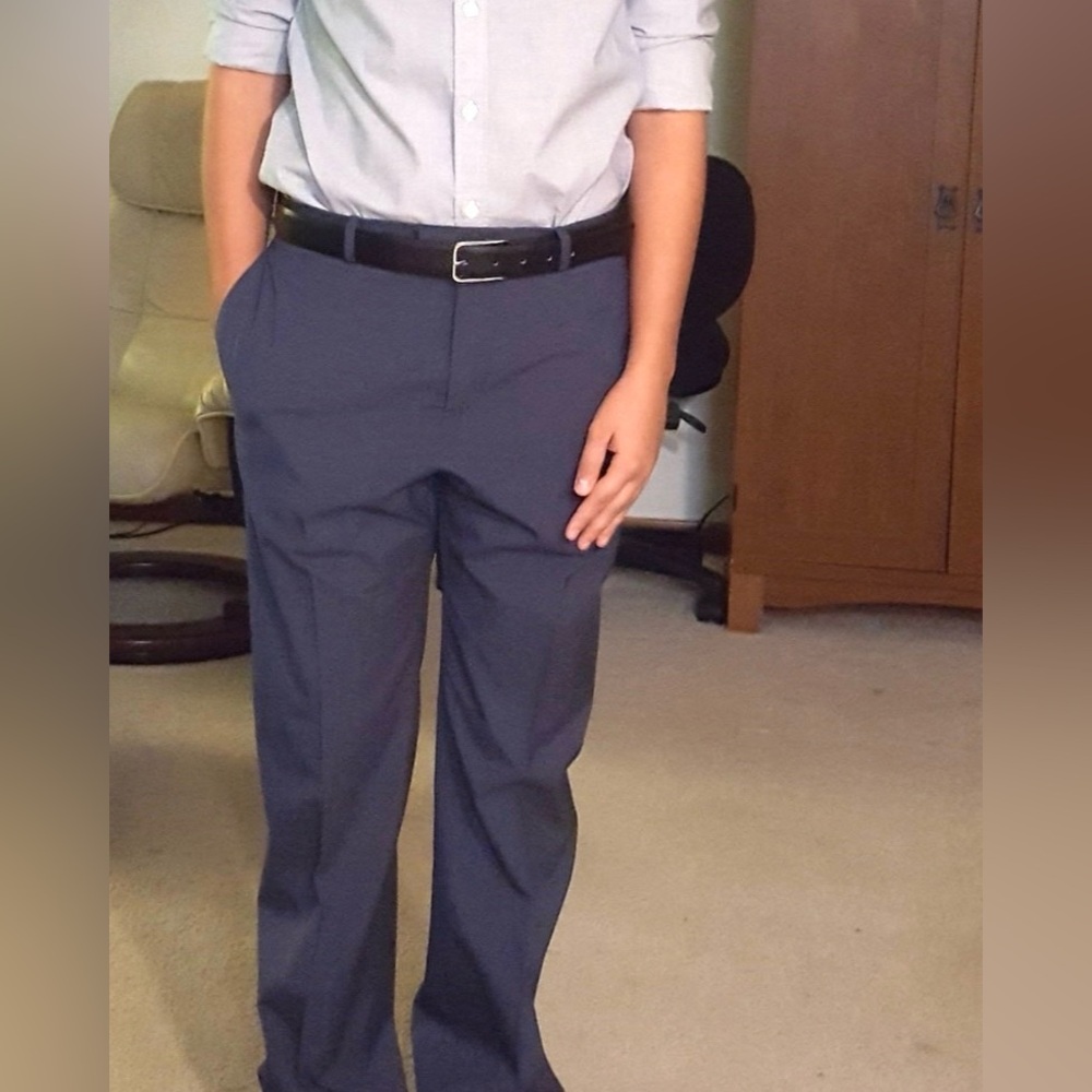 Men's Perry Ellis Blue Dress Pants